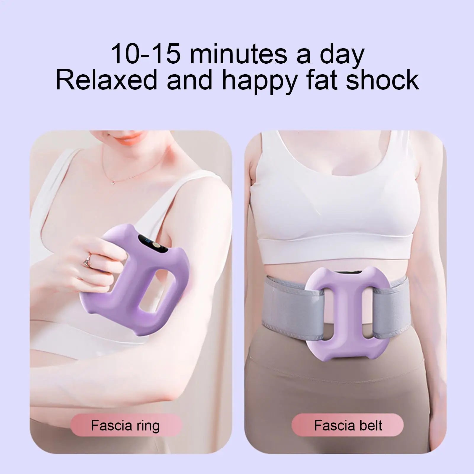 Vibrating Fascia Ring — 5-Speed Recovery Belt · REF BP-SUP-003