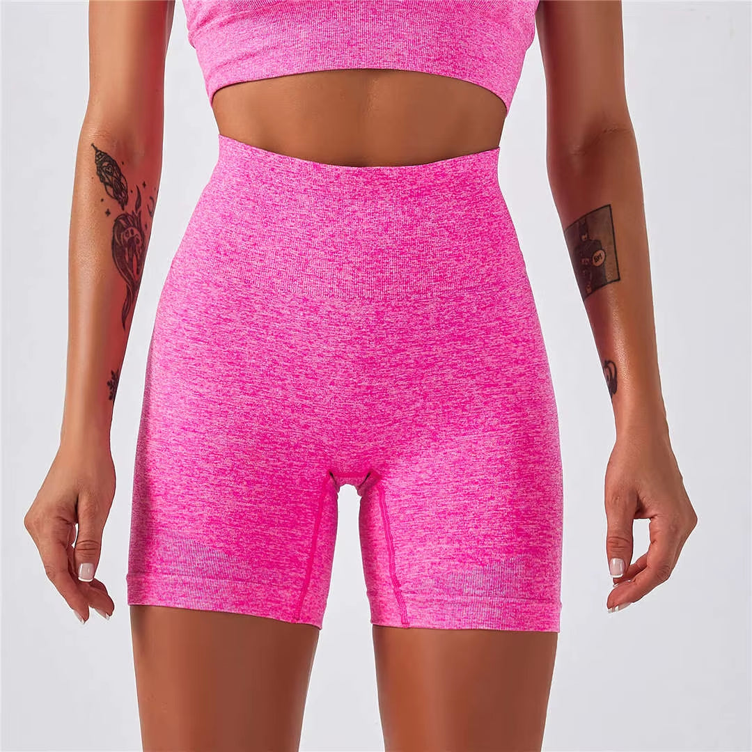 Quick-Dry Training Set — Women'S Tee + High-Waist Capri · REF BP-CMP-002