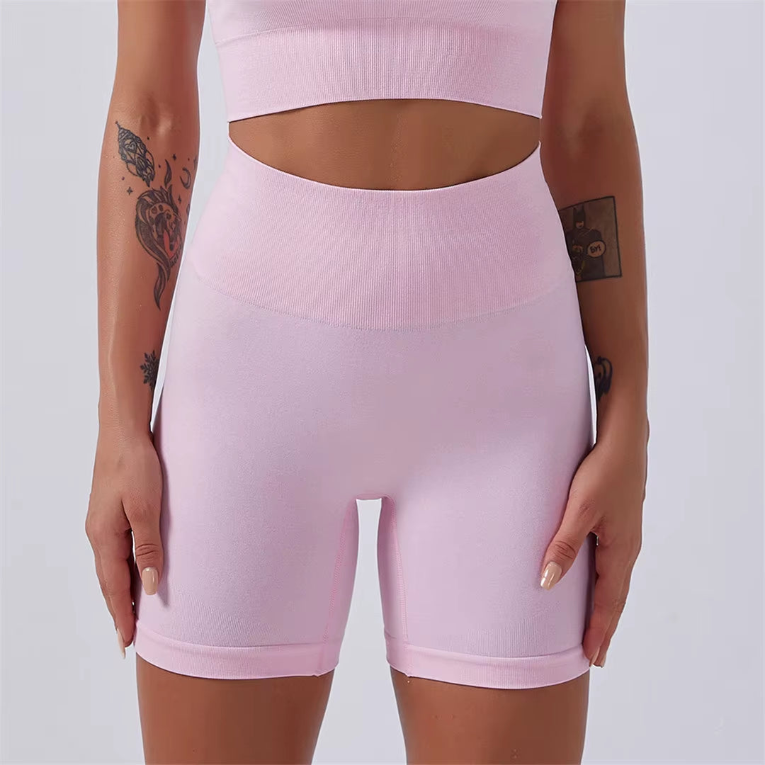 Quick-Dry Training Set — Women'S Tee + High-Waist Capri · REF BP-CMP-002